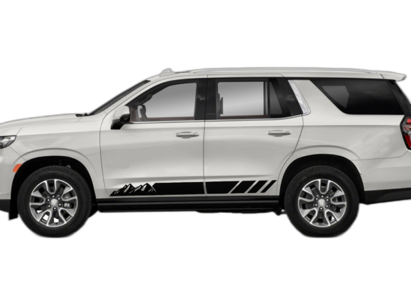 Mountain Lower Stripes Side Graphics for Chevrolet Tahoe