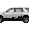 Mountain range graphics decals compatible with GMC Yukon