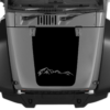 Mountain Range Hood Decals Graphics for Jeep Wrangler JK