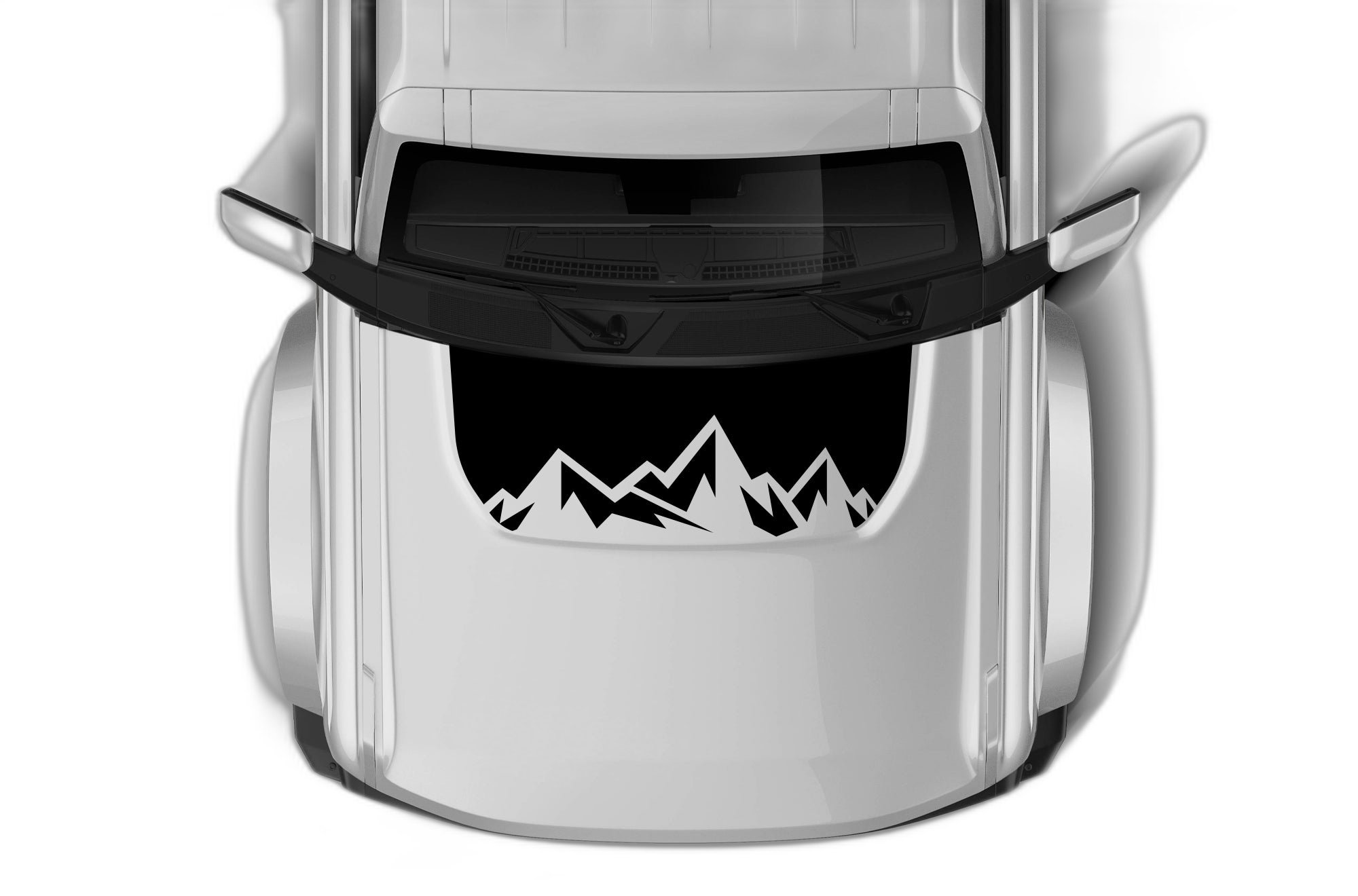 Mountain Range Hood Graphics for Ford Bronco