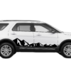 Mountain range side decals graphics compatible with Ford Explorer 2011-2019