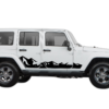 Mountain Range Side Decals Graphics for Jeep Wrangler JK