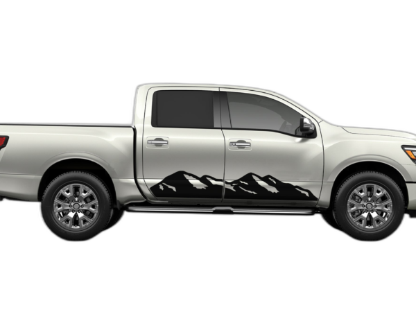Mountain Side Decals Graphics for Nissan Titan 2017-2025
