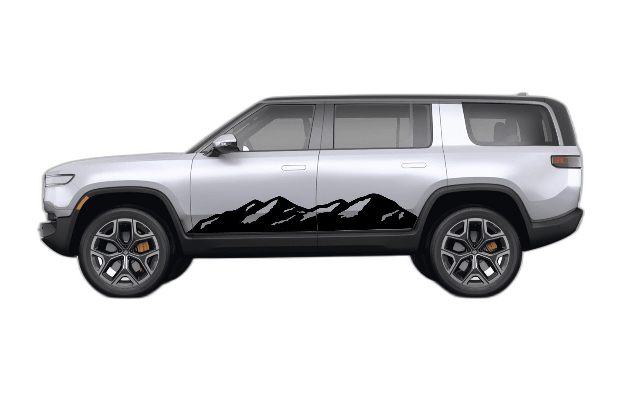 Mountain Side Decals Graphics for Rivian R1S