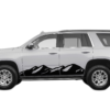 Mountain side graphics decals compatible with GMC Yukon 2015-2020