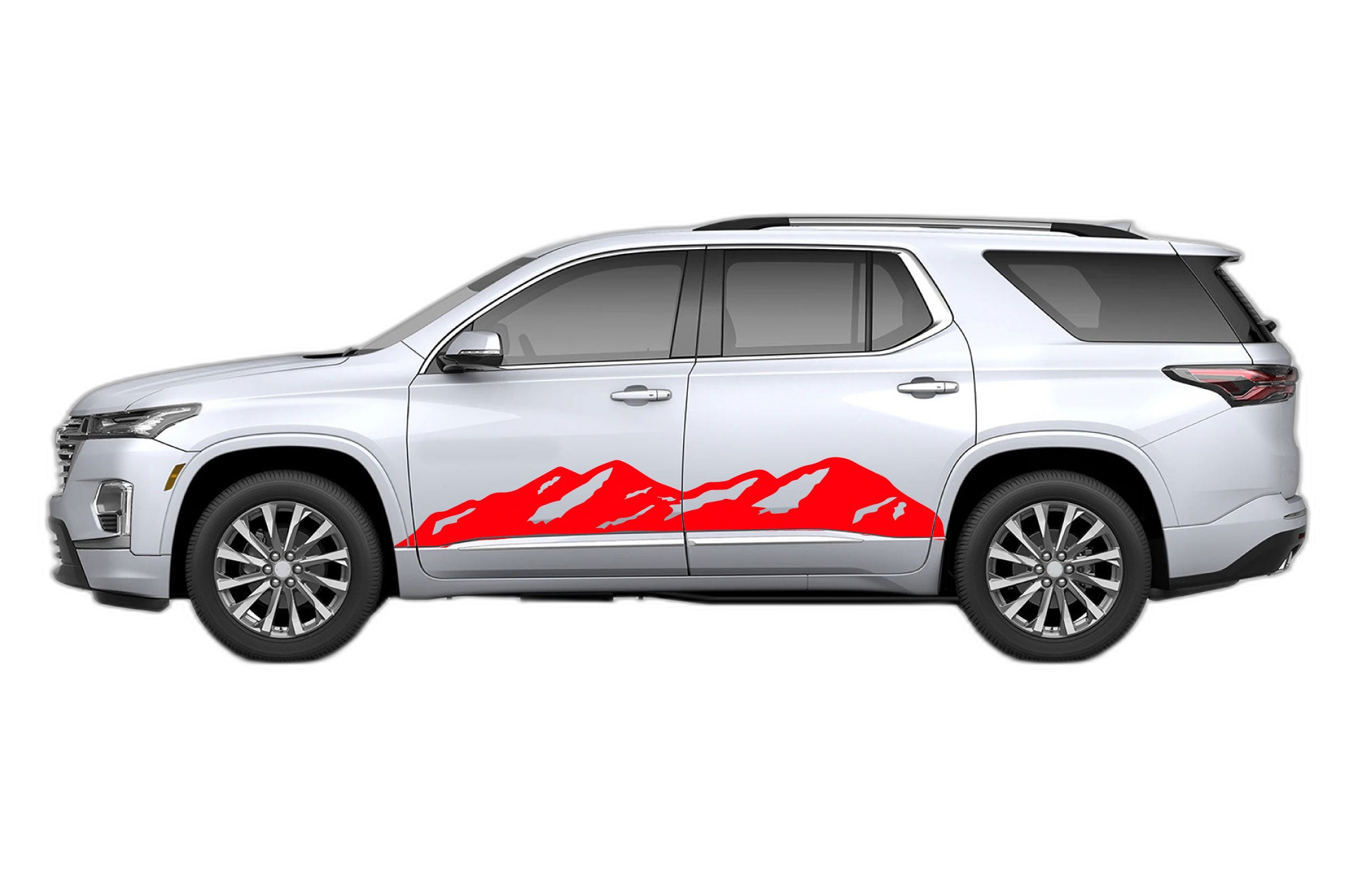 Mountain Side Graphics for Chevrolet Traverse 2018-2023 - Image 2