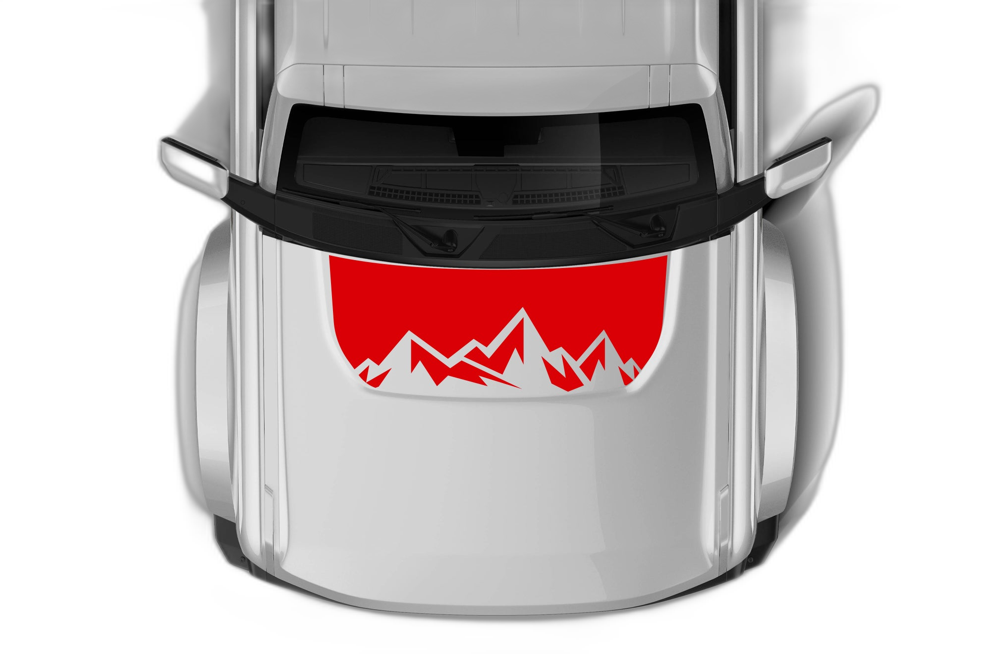 Mountain Range Hood Graphics for Ford Bronco - Image 2