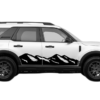 Mountains Side Decals Graphics for Ford Bronco Sport