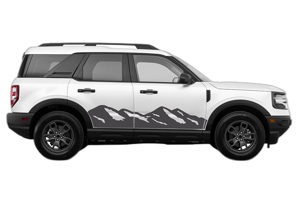 Mountains Side Decals Graphics for Ford Bronco Sport - Image 2