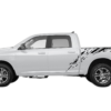 Mud splash side bed decals graphics compatible with Dodge Ram 2009-2018