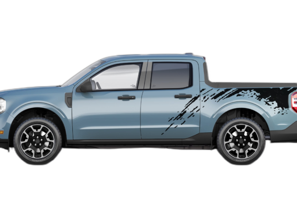 Mud Splash Side Bed Decals Graphics for Ford Maverick