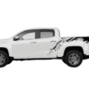 Mud splash side bed decals graphics compatible with GMC Canyon 2015-2022