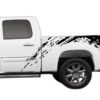 Mud Splash Side Bed Decals Graphics for GMC Sierra 2007-2013