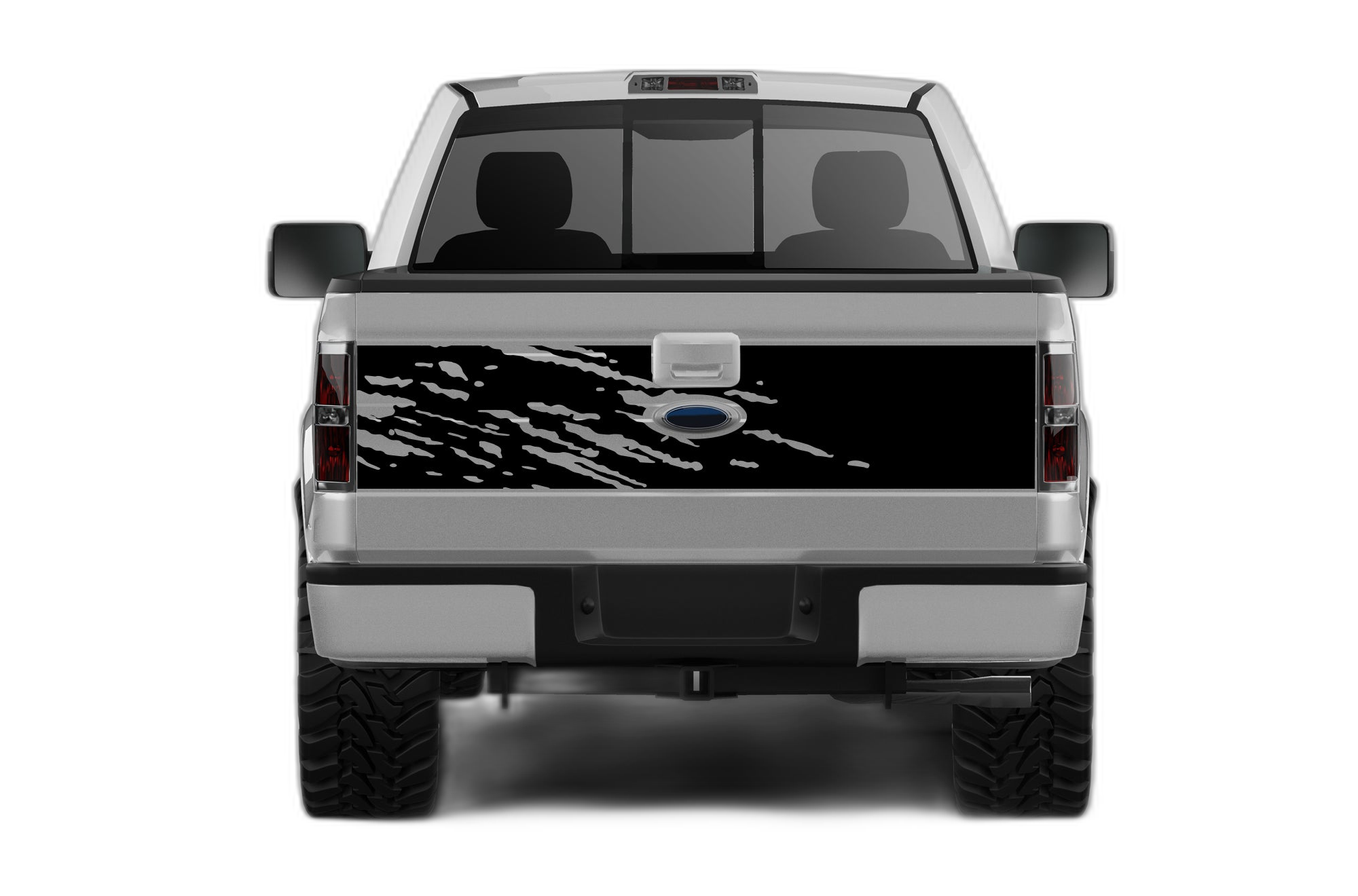Mud Splash Tailgate Decals Graphics for Ford F150 2009-2014