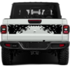 Mud splash tailgate graphics decals compatible with Jeep Gladiator JT