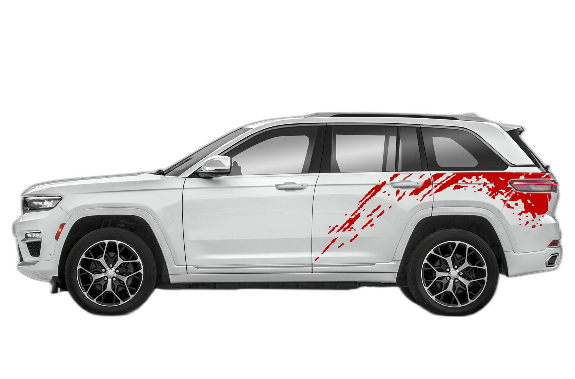 Mud Splash Back Decals Graphics for Jeep Grand Cherokee - Image 2
