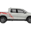 Mud Splash Side Bed Decals Graphics for Honda Ridgeline