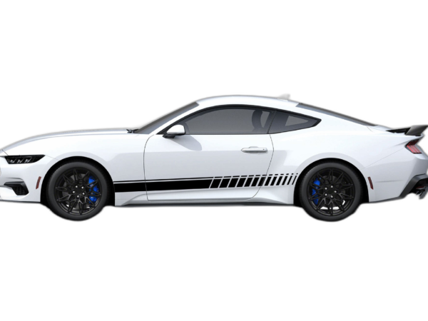 Lower Side Speed Stripes Graphics for Ford Mustang