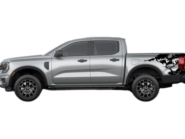 Nightmare Bed Decals and Side Graphics for Ford Ranger