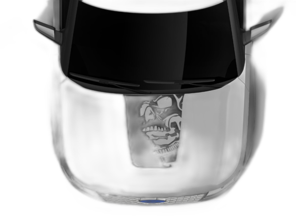 Nightmare Center Hood Graphics for Ford Explorer 2013-2015