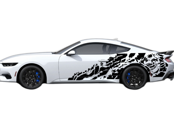 Nightmare Graphics Side Decals for Ford Mustang