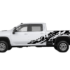 Nightmare Shredded Side Decals Graphics for Chevrolet Silverado 2500HD