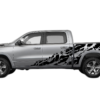 Nightmare Shredded Side Decals Graphics for Dodge Ram