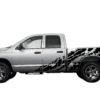 Nightmare Shredded Side Decals Graphics for Dodge Ram 2002-2008