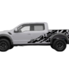 Nightmare Shredded Side Decals Graphics for Ford F150 Raptor 2017-2020