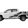 Nightmare shredded side decals graphics compatible with GMC Canyon 2015-2022