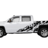 Nightmare Shredded Side Decals Graphics for GMC Sierra 2014-2018