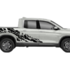 Nightmare shredded side decals graphics compatible with Honda Ridgeline
