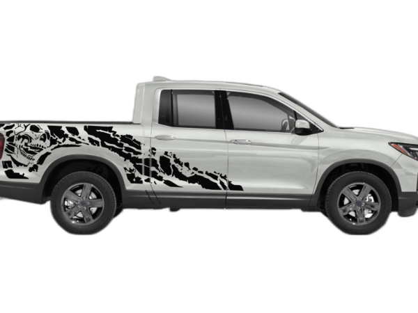 Nightmare shredded side decals graphics compatible with Honda Ridgeline