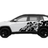 Nightmare Shredded Side Graphics for Jeep Compass 2018 - 2025
