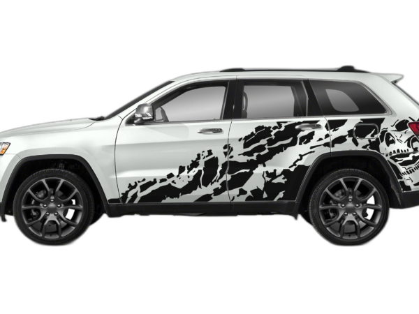 Nightmare Shredded Side Graphics for Jeep Grand Cherokee 2011-2021