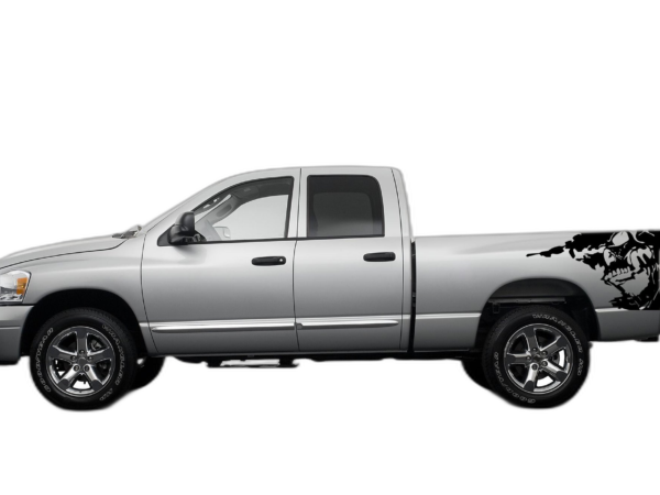 Nightmare Side Bed Decals Graphics for Dodge Ram 2002-2008