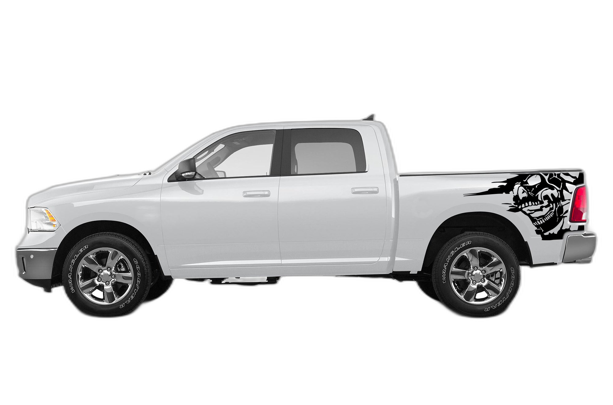 Nightmare Side Bed Decals Graphics for Dodge Ram 2009-2018