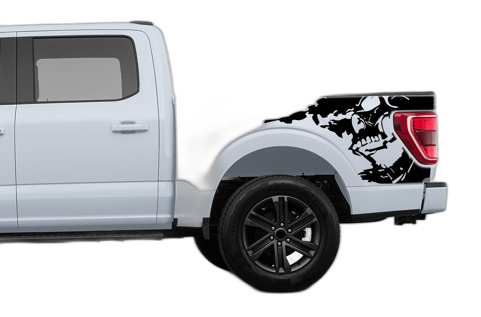 Nightmare side bed decals graphics compatible with Ford F150