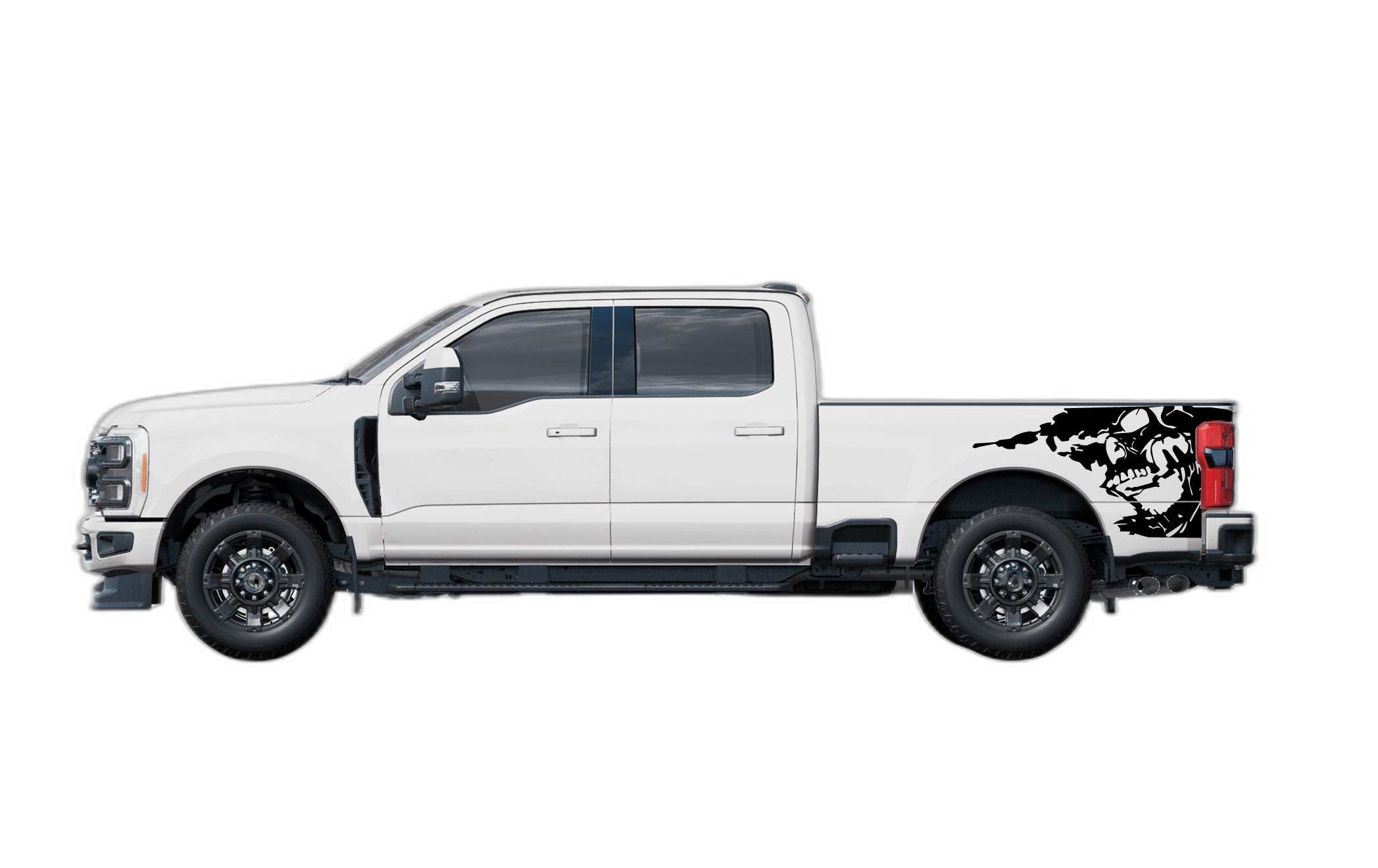 Nightmare Side Bed Decals Graphics for Ford F250