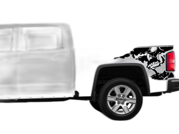 Nightmare Side Bed Decals Graphics for GMC Sierra 2014-2018
