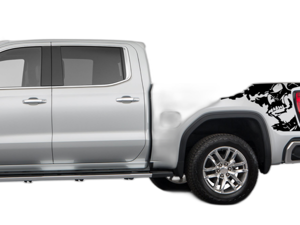 Nightmare Side Bed Decals Graphics for GMC Sierra