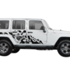 Nightmare side decals graphics compatible with Jeep Wrangler JK