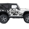 Nightmare Side Decals Graphics for Jeep Wrangler JK 2 Doors