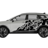 Nightmare Side Decals Graphics for Kia Sportage