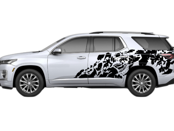 Nightmare Side Graphics for Chevrolet Traverse 2018-2023