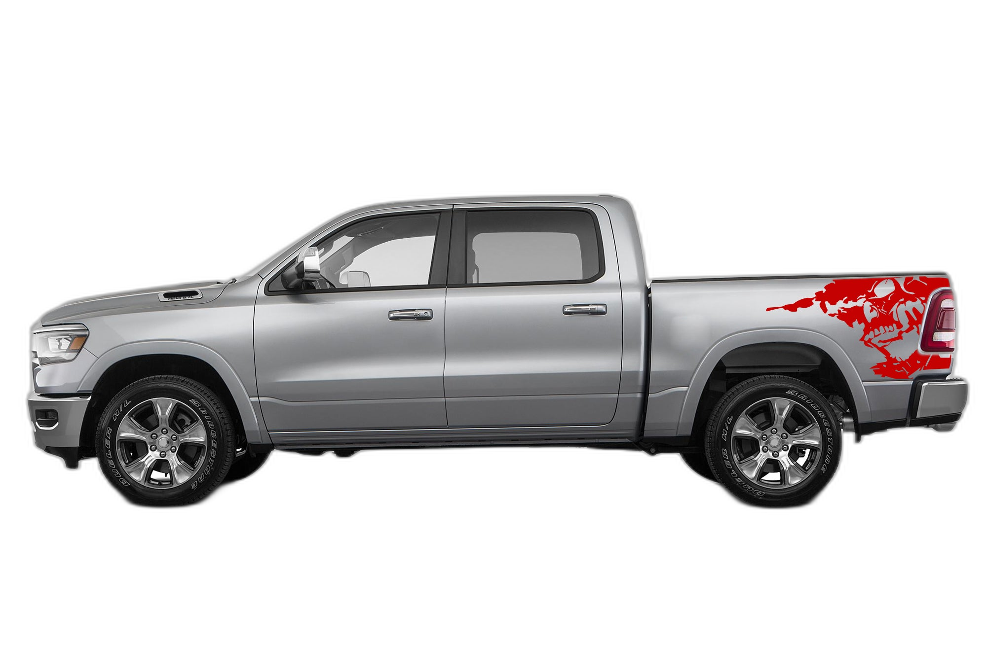 Nightmare Side Bed Decals Graphics for Dodge Ram - Image 2