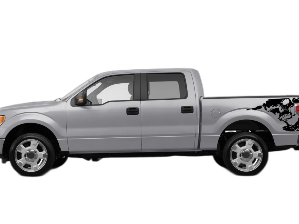 Nightmare side bed decals graphics compatible with Ford F150 2009-2014