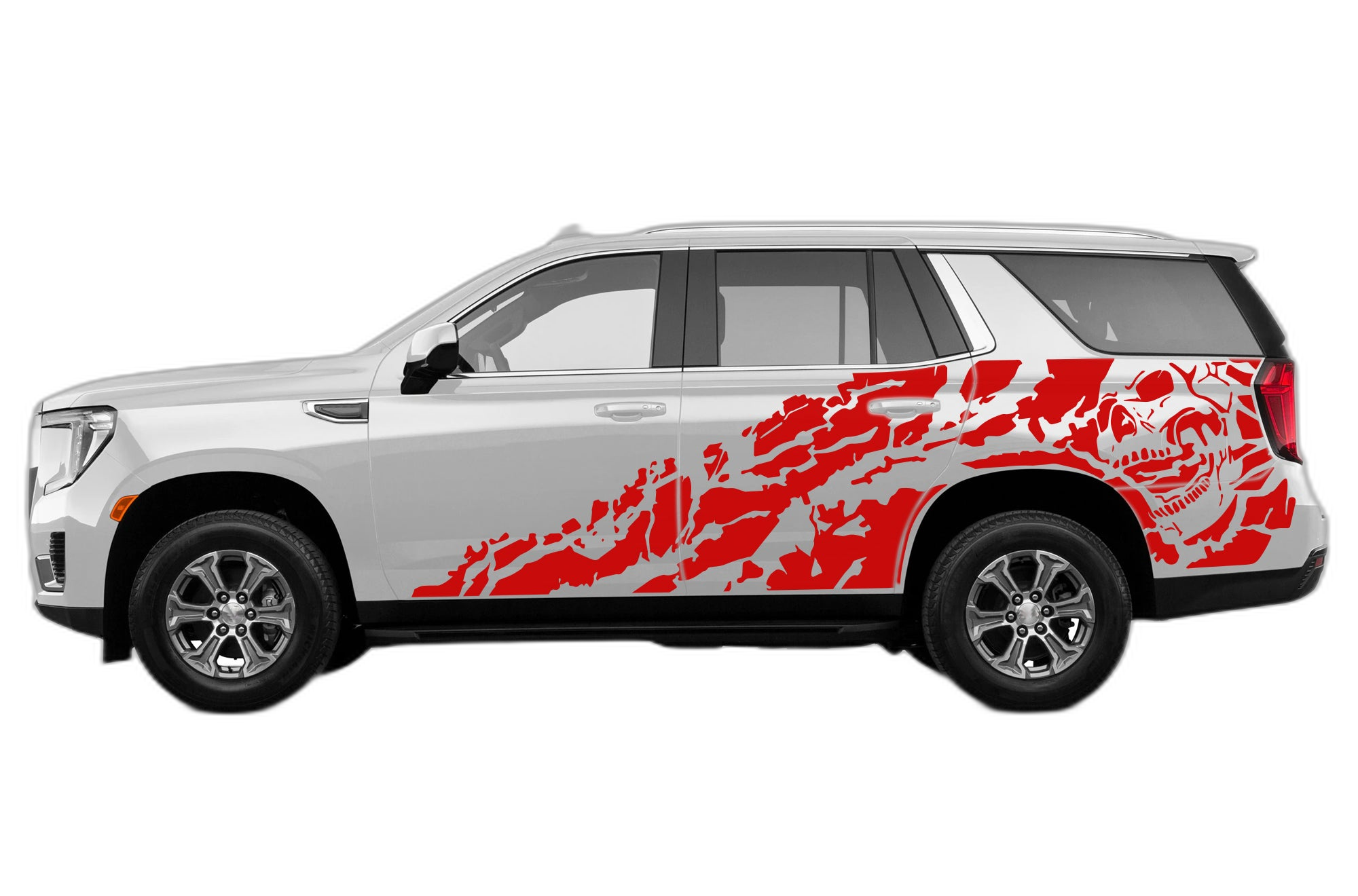 Nightmare side graphics decals compatible with GMC Yukon - Image 2