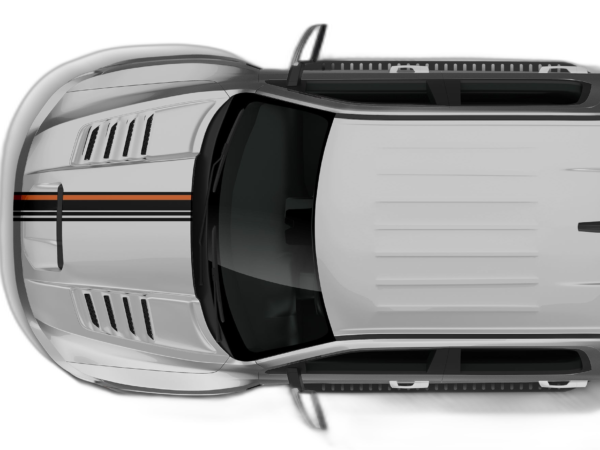 Offset Stripe Line Decals Graphics for Dodge Ram TRX