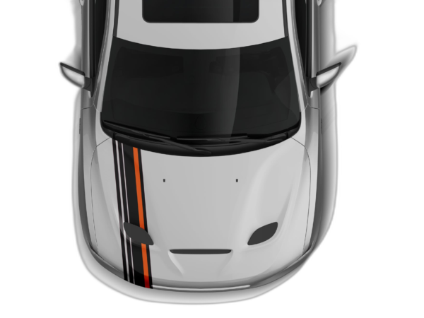 Offset Stripes Graphics for the Dodge Durango